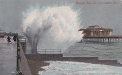 Rough Sea, St.Leonards Pier